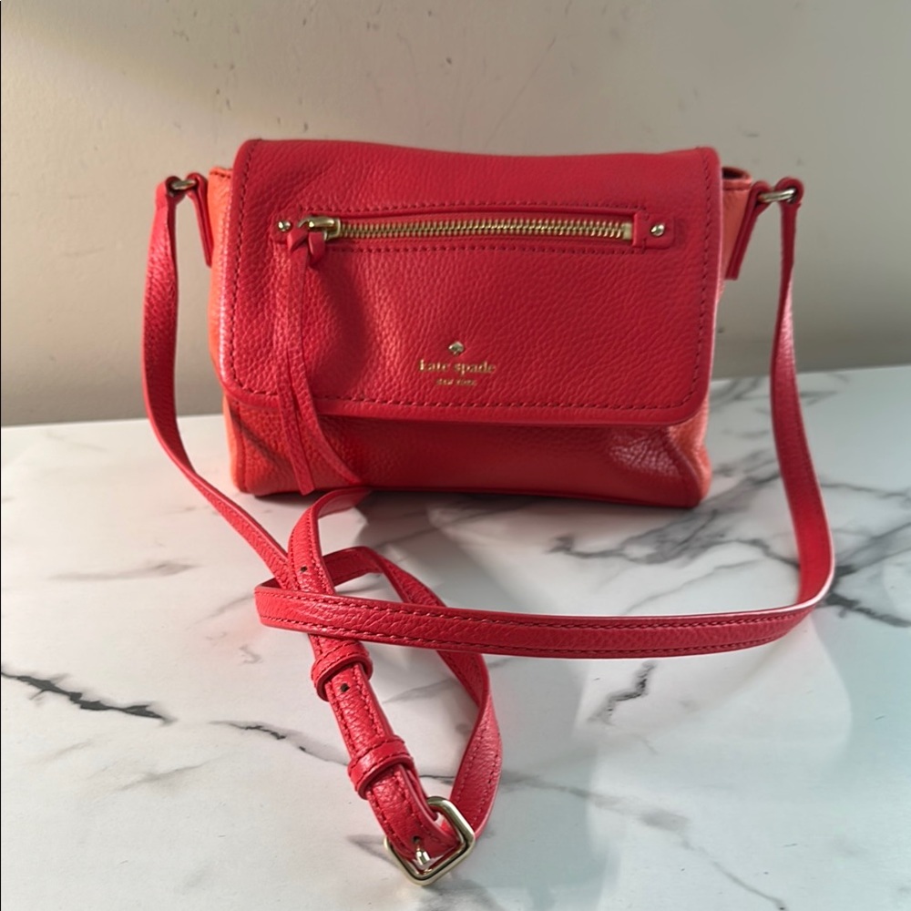 Pre owned Kate Spade tri color Crossbody Bag